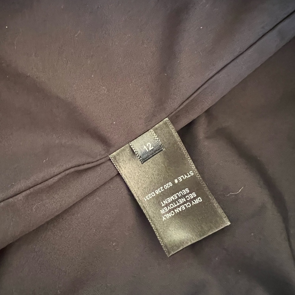 REBECCA TAYLOR SLEEVELESS PLEATED DETAIL MINI DRESS - Picture 14 of 14